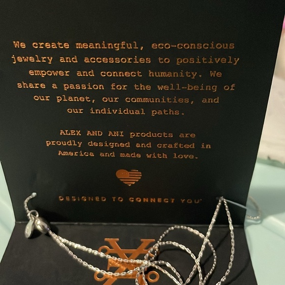 NWT ALEX AND ANI MERMAID NECKLACE ADJUSTABLE - Picture 7 of 7